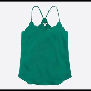 J. Crew Scalloped Camisole